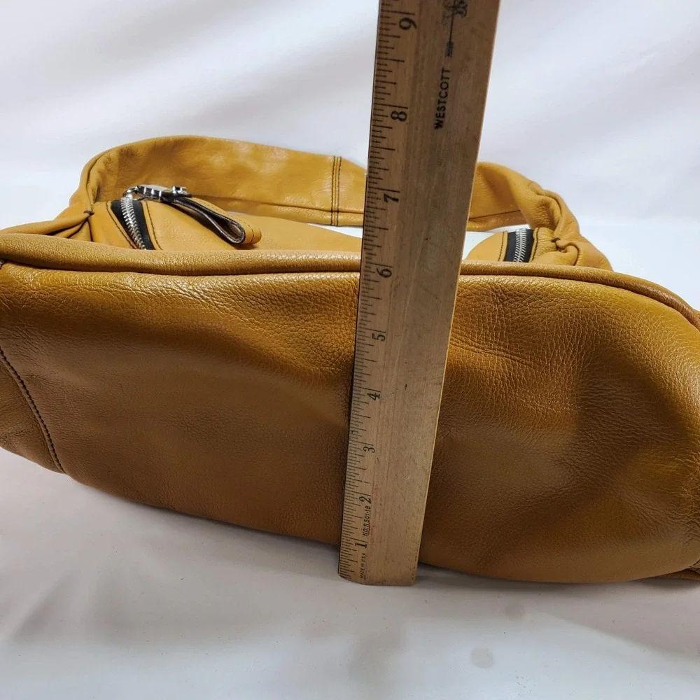 Pebbled Leather orYANY Buttery Soft Slouchy‎ Y2K Satchel Bag Indie Sleaze Hobo